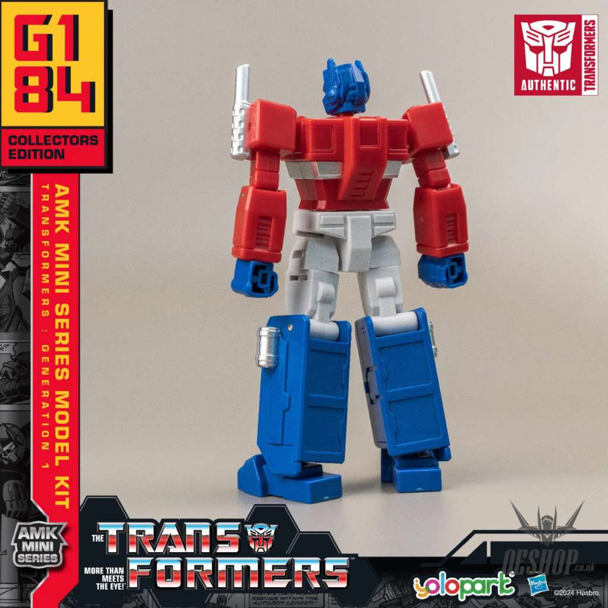 Yolopark Transformers Genration One Optimus Prime Amk Mini Model Kit Scale Model Kits
