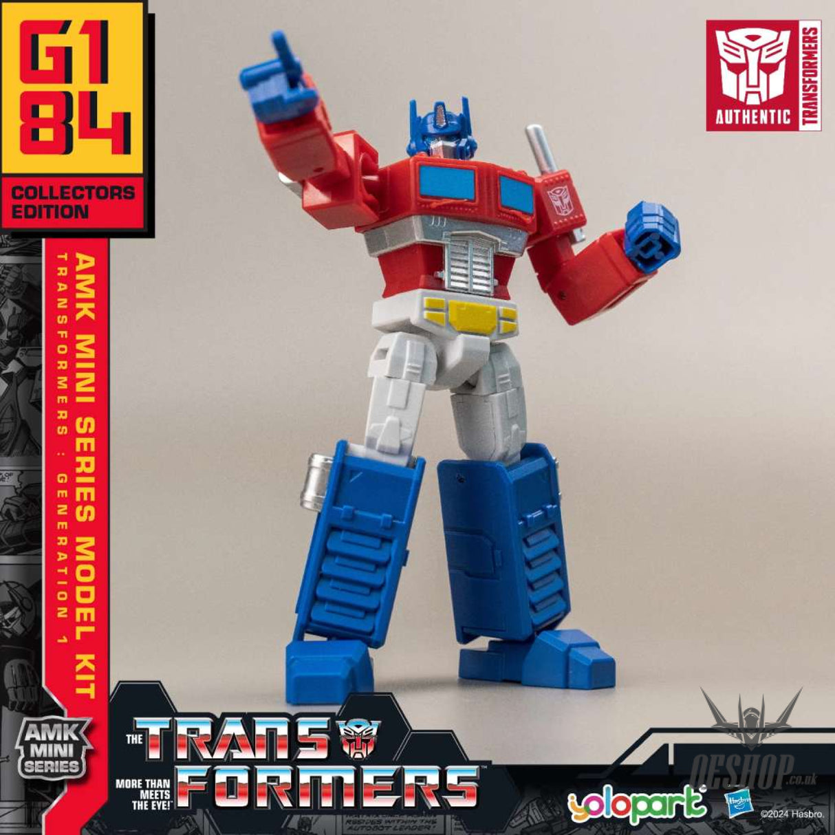 Yolopark Transformers Genration One Optimus Prime Amk Mini Model Kit Scale Model Kits