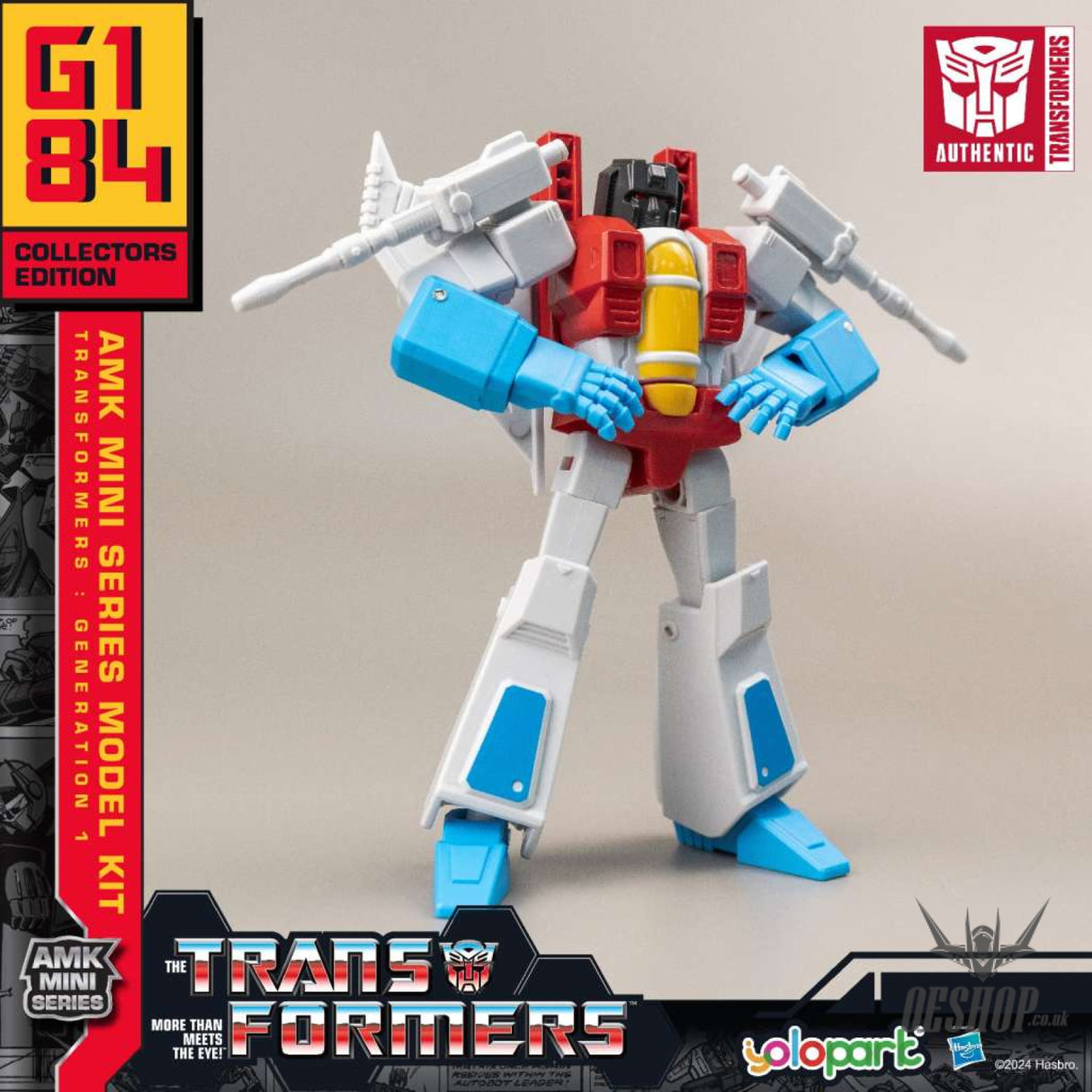Yolopark Transformers Genration One Starscream Amk Mini Model Kit Scale Model Kits