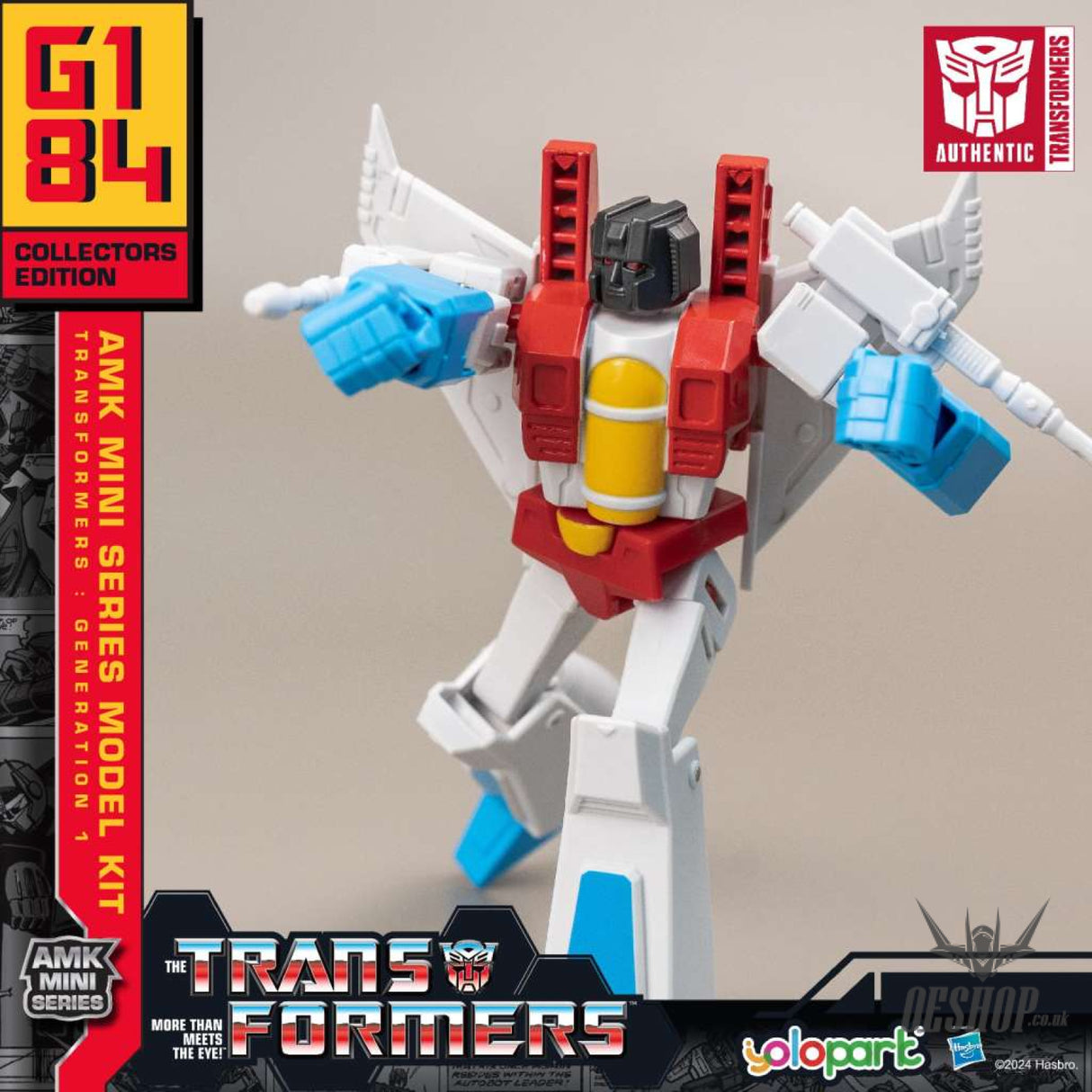 Yolopark Transformers Genration One Starscream Amk Mini Model Kit Scale Model Kits