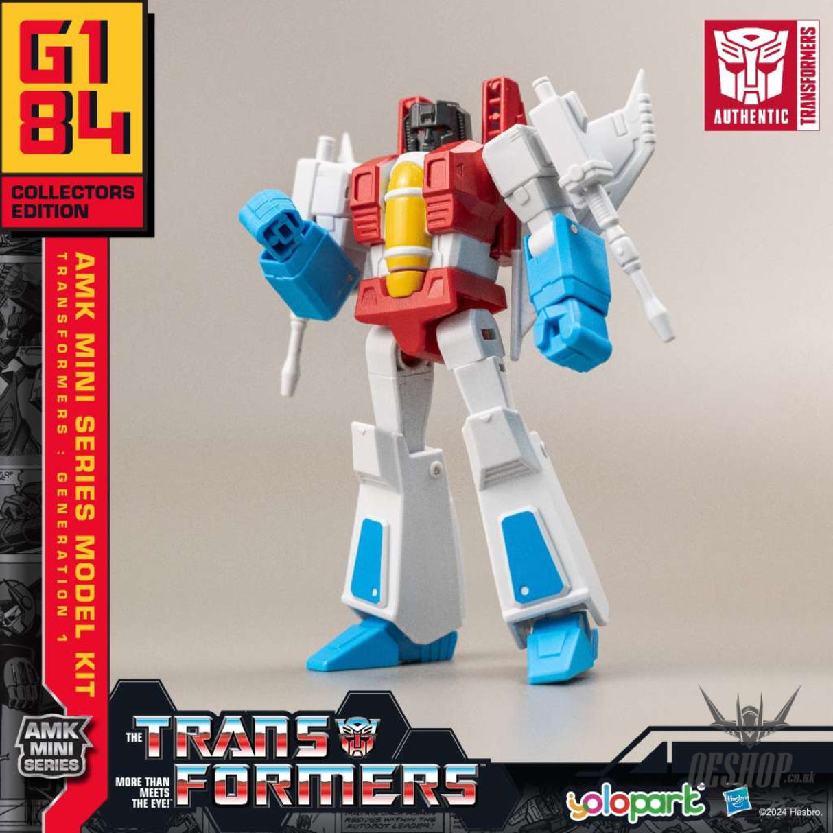 Yolopark Transformers Genration One Starscream Amk Mini Model Kit Scale Model Kits