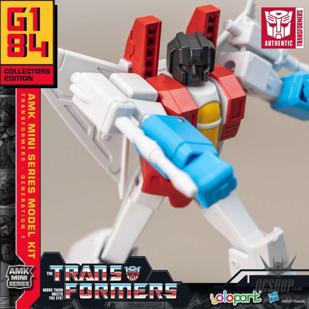 Yolopark Transformers Genration One Starscream Amk Mini Model Kit Scale Model Kits