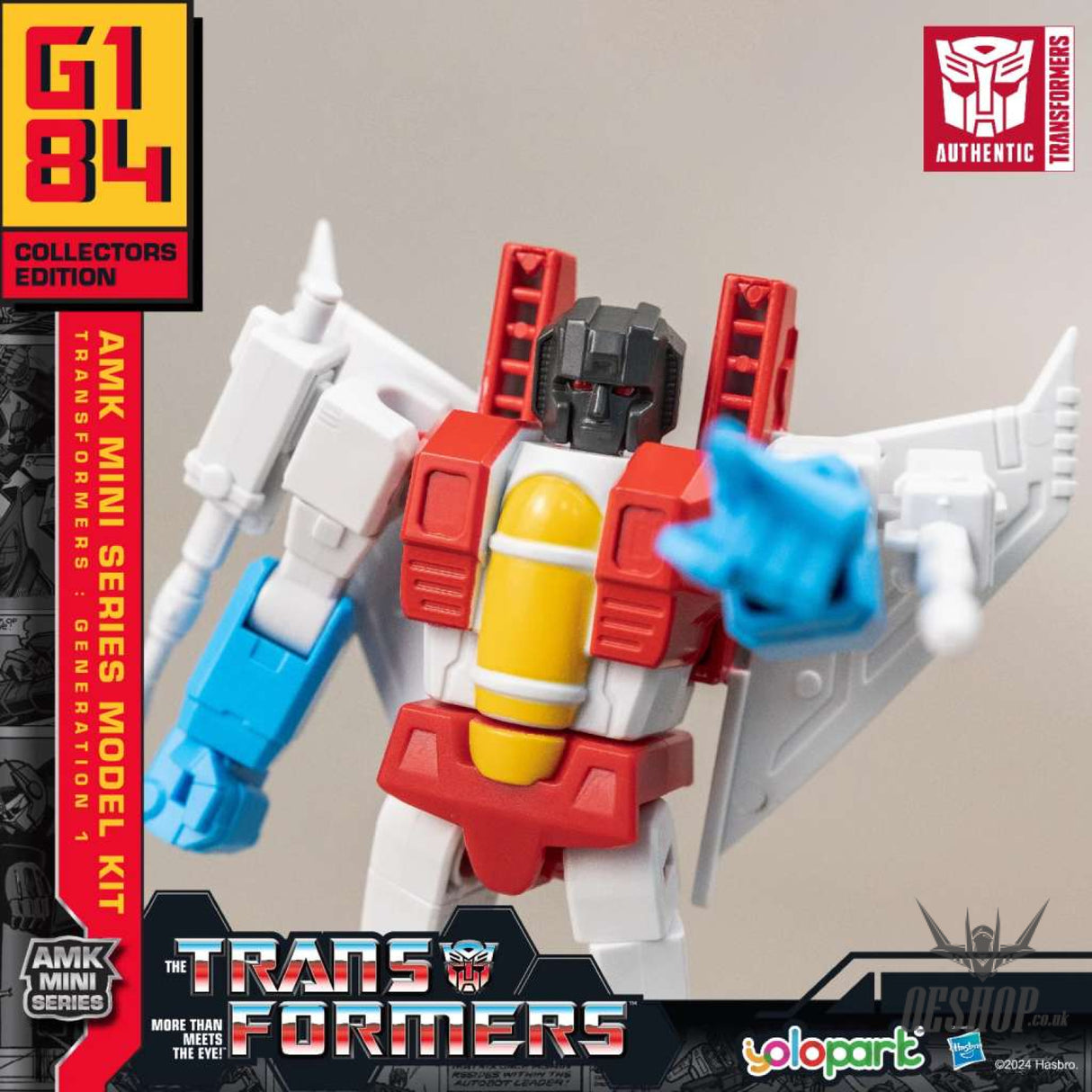 Yolopark Transformers Genration One Starscream Amk Mini Model Kit Scale Model Kits