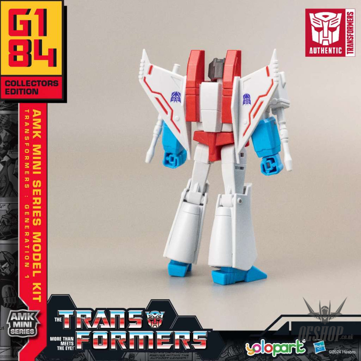 Yolopark Transformers Genration One Starscream Amk Mini Model Kit Scale Model Kits