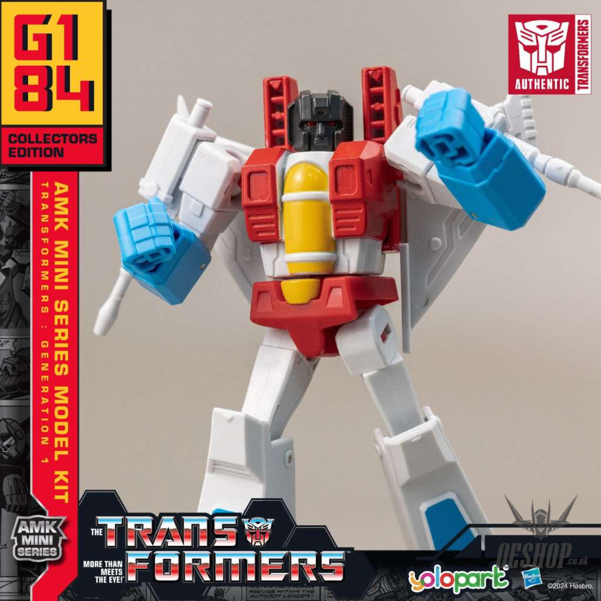 Yolopark Transformers Genration One Starscream Amk Mini Model Kit Scale Model Kits