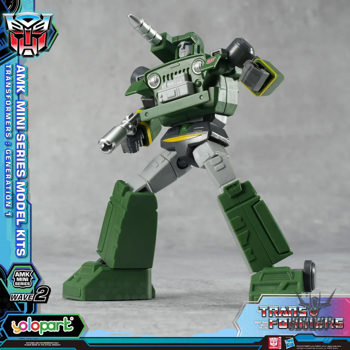 Yolopark Transformers Genration one Wave 2 Hound Amk Mini Model Kit Scale Model Kits