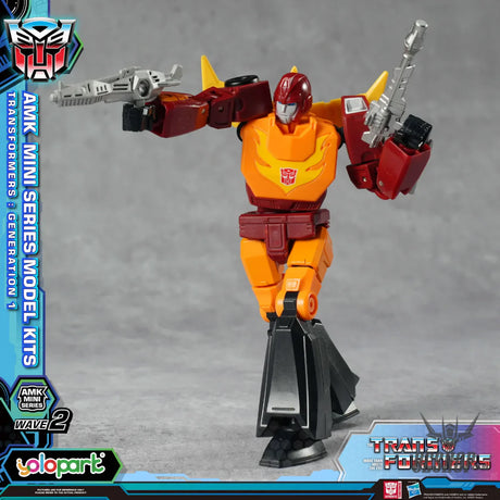 Yolopark Transformers Genration one Wave 2 Prowl Rodimus Prime Amk Mini Model Kit Scale Model Kits