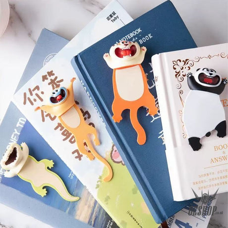 Zaowu Bookmark 3D Animal PVC
