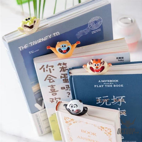 Zaowu Bookmark 3D Animal PVC