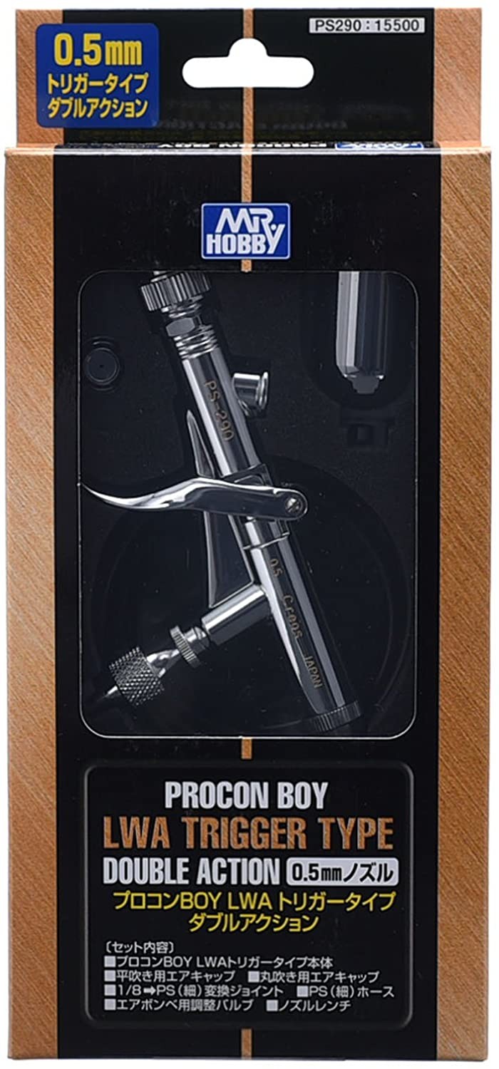 GSI Mr Procon PS-290 Boy LWA Trigger Type Airbrush 0.5mm nozzle  4973028135176 – OEShop