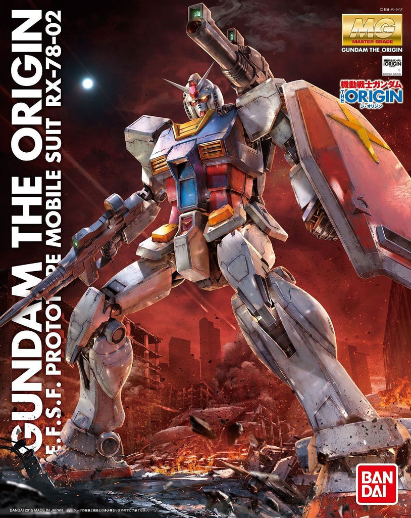 1/100 MG RX-78-02 Gundam (Gundam The Origin Ver.) Bandai 54.99 OEShop