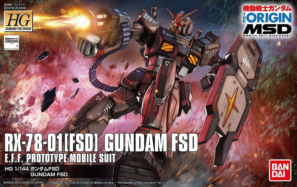 1/144 HGGTO RX-78-01 Gundam FSD Bandai 30.99 OEShop