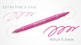 Tombow Play ColorK 6 Color GCF-611B Twin type 0.8mm 0.3mm Tombow 6.99 OEShop