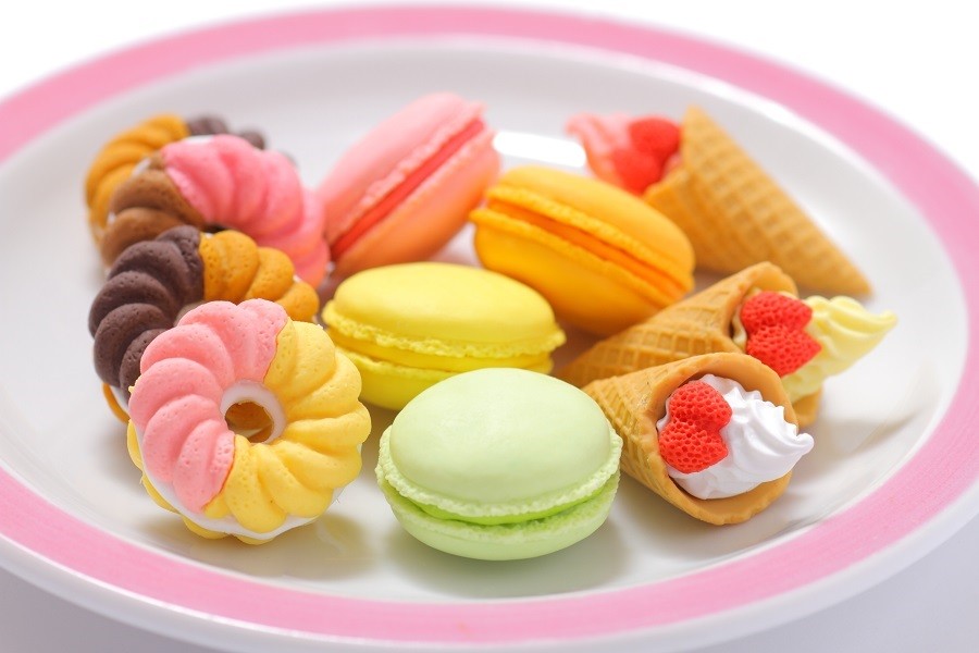 IWAKO Erasers  Sweets 10 types  Assort Single Erasaer Iwako 0.99 OEShop