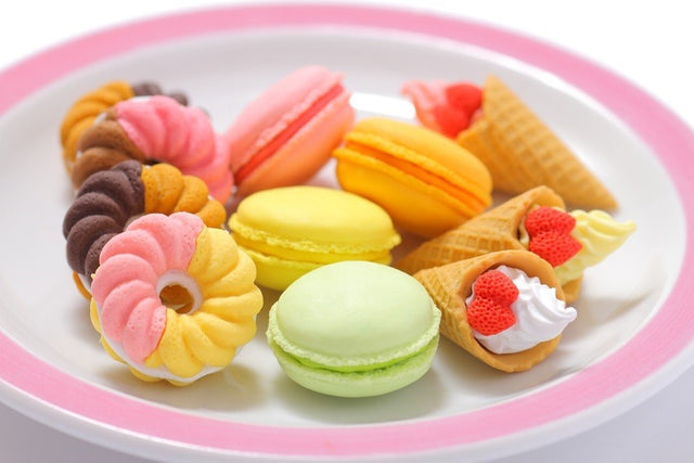 IWAKO Erasers  Sweets 10 types  Assort Single Erasaer Iwako 0.99 OEShop