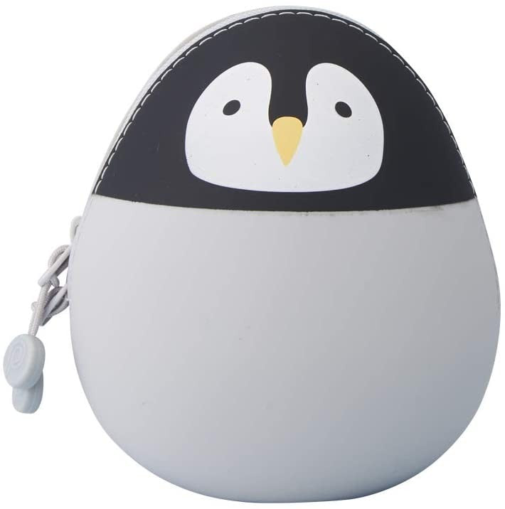 LIHIT LAB PuniLabo Zipper Pouch Egg Shaped - Penguin  A7782-10 LIHIT LAB. 12.98 OEShop