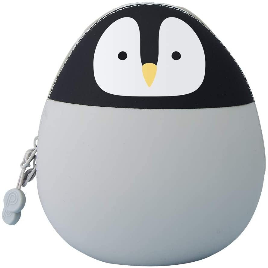 Lihit Lab PuniLabo Zipper Pouch Egg Shaped Big  - Penguin A7783-10 LIHIT LAB. 14.98 OEShop
