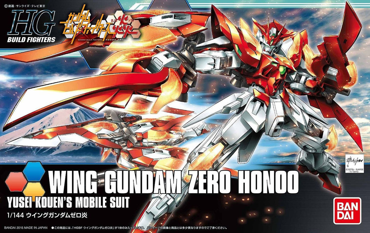 1/144 HGBF Wing Gundam Zero Honoo Bandai 22.98 OEShop