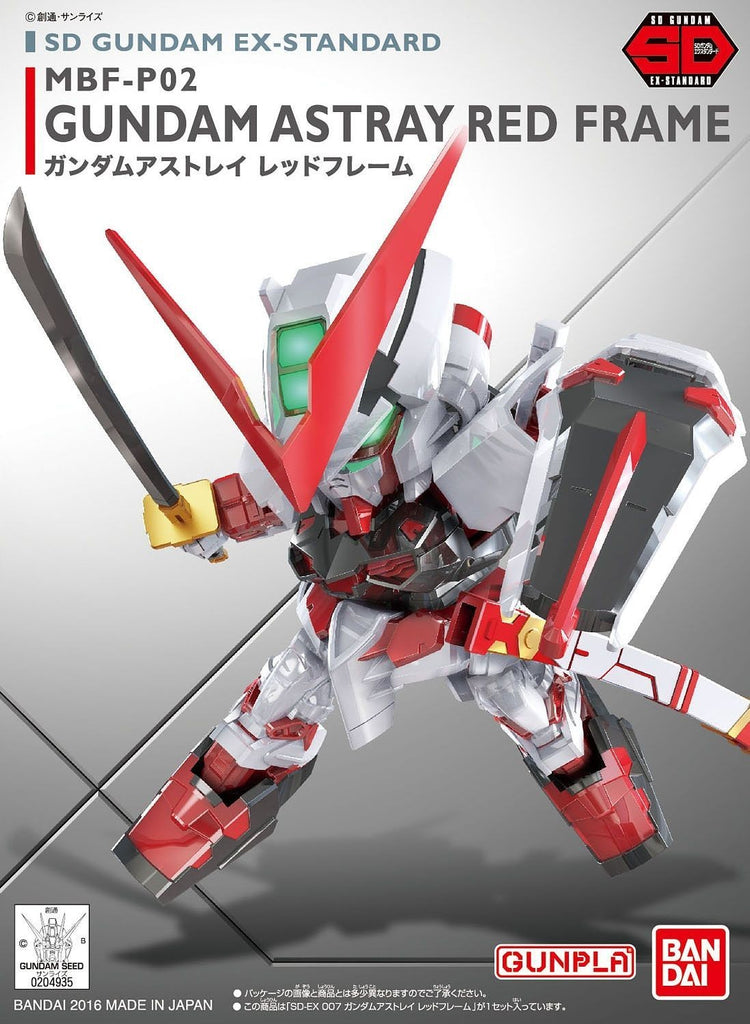 SD Gundam EX Standard Gundam Astray RED FRAME Bandai 8.99 OEShop