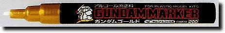 GSI Mr.Hobby GM04 200 Gundam Marker GOLD Angled Flat Edge Tip / Alcohol Based Paint GSI Creos Mr. Hobby 3.25 OEShop