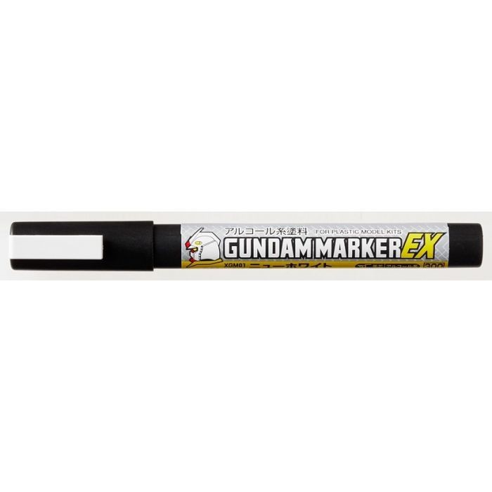 GSI Mr.Hobby XGM01 Gundam Marker EX New White Model Kit Pen GSI Creos Mr. Hobby 4.49 OEShop