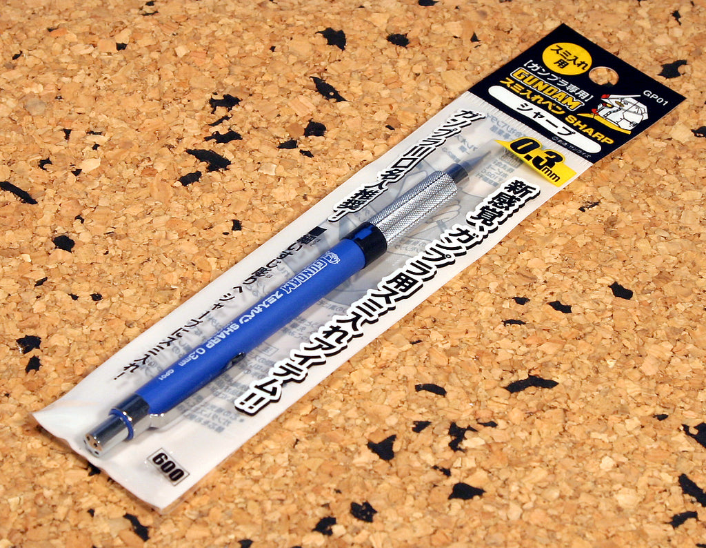 GSI Mr.Hobby GP01Gundam Marker Black Liner with Mechanical Pencil Sharp, 0.3mm GSI Creos Mr. Hobby 6.99 OEShop