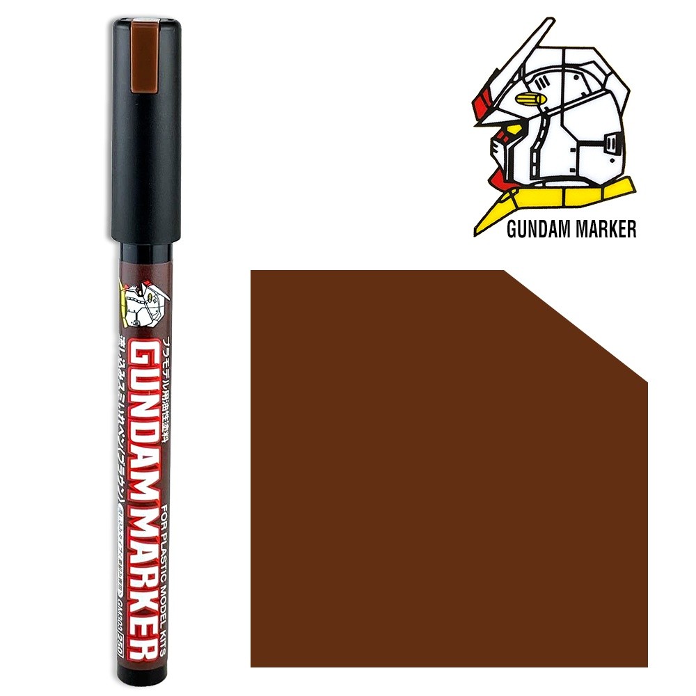 GSI Mr.Hobby GM303 250 Gundam Marker Brown Pour Type for Panel Lines (NEW 2021 Release) GSI Creos Mr. Hobby 3.99 OEShop