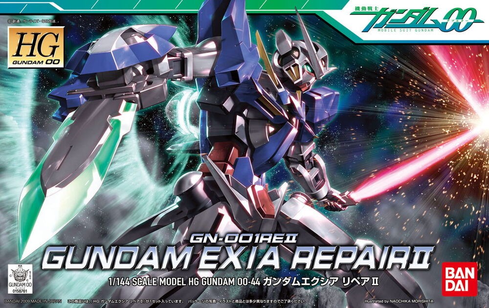 1/144 HG 00 Gundam Exia Repair II Bandai 16.99 OEShop