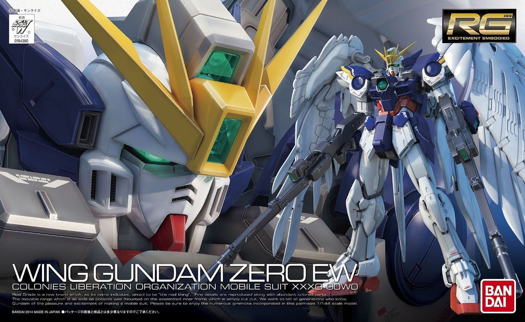 1/144 RG 17 Wing Gundam Zero EW Bandai 27.99 OEShop