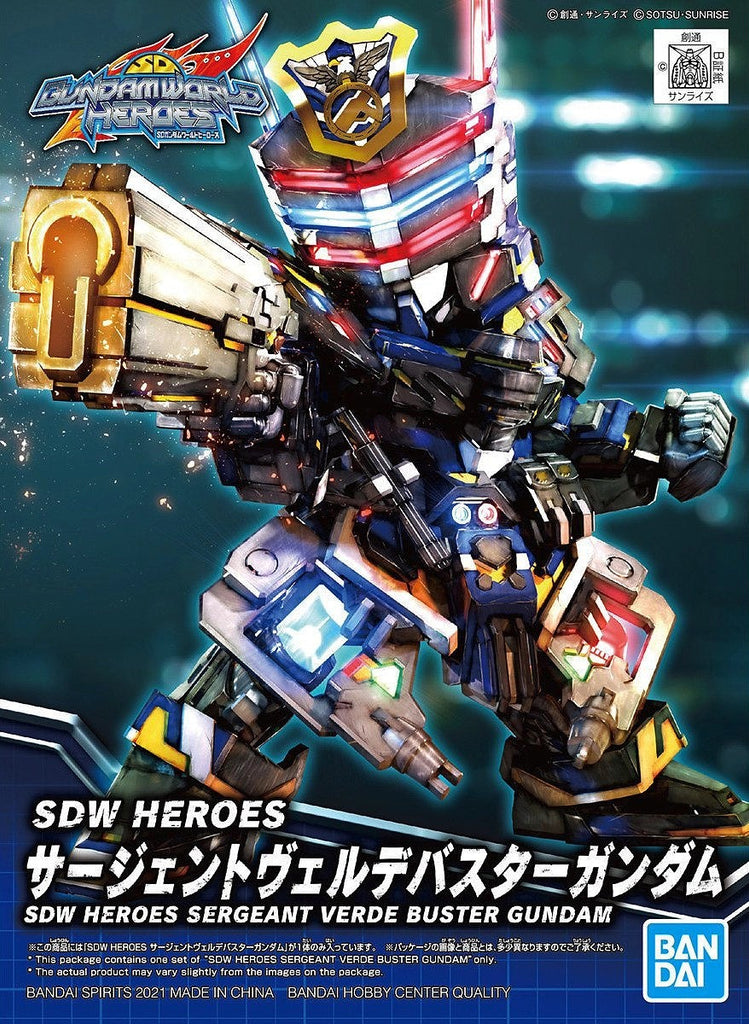 SDW HEROES Sergeant Verde Buster Gundam Bandai 8.99 OEShop