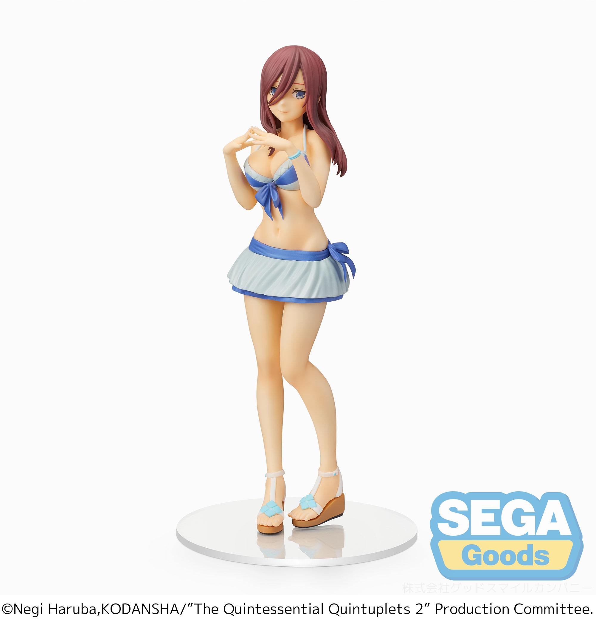 Sega The Quintessential Quintuplets SPM PVC Statue Miku Nakano 19 cm