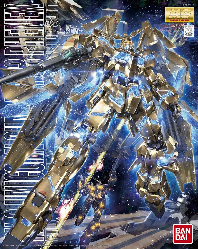1/100 MG Unicorn Gundam 03 Phenex (Fenix) Bandai 129.99 OEShop