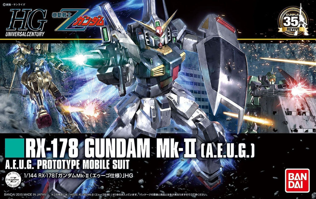 1/144 HGUC 193 Revive RX-178 Gundam MK-II (AEUG Version) Bandai 19.98 OEShop