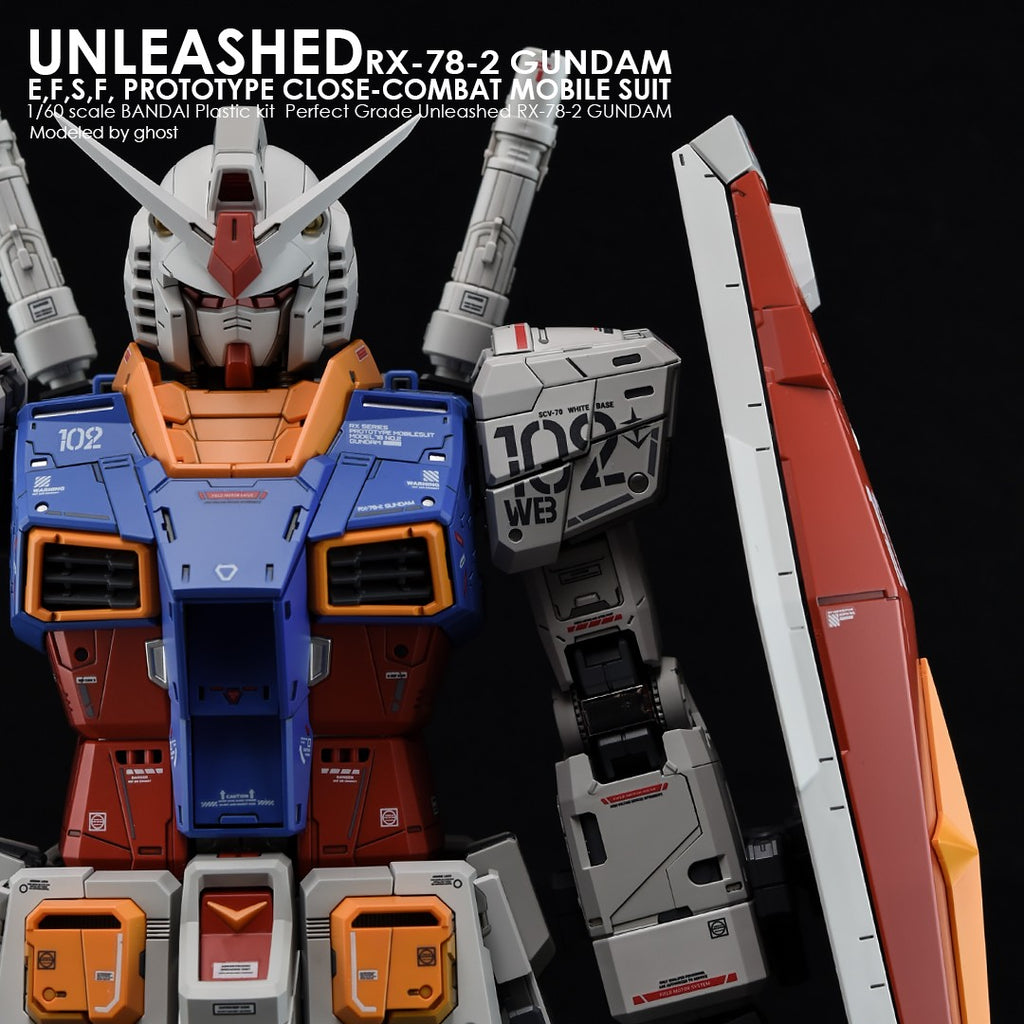 G-Rework Decals - [PG] Unleashed RX-78-2 Gundam CD-P19 G-Rework 9.99 OEShop