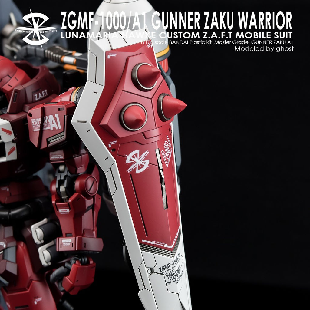 G-Rework Decals - [MG] Gunner Zaku Warrior CD-M211 G-Rework 5.99 OEShop