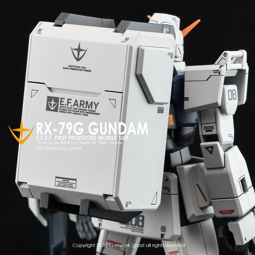 G-Rework Decals - [HG] 08 Team Gundam Ground Type CD-H210 G-Rework 4.49 OEShop