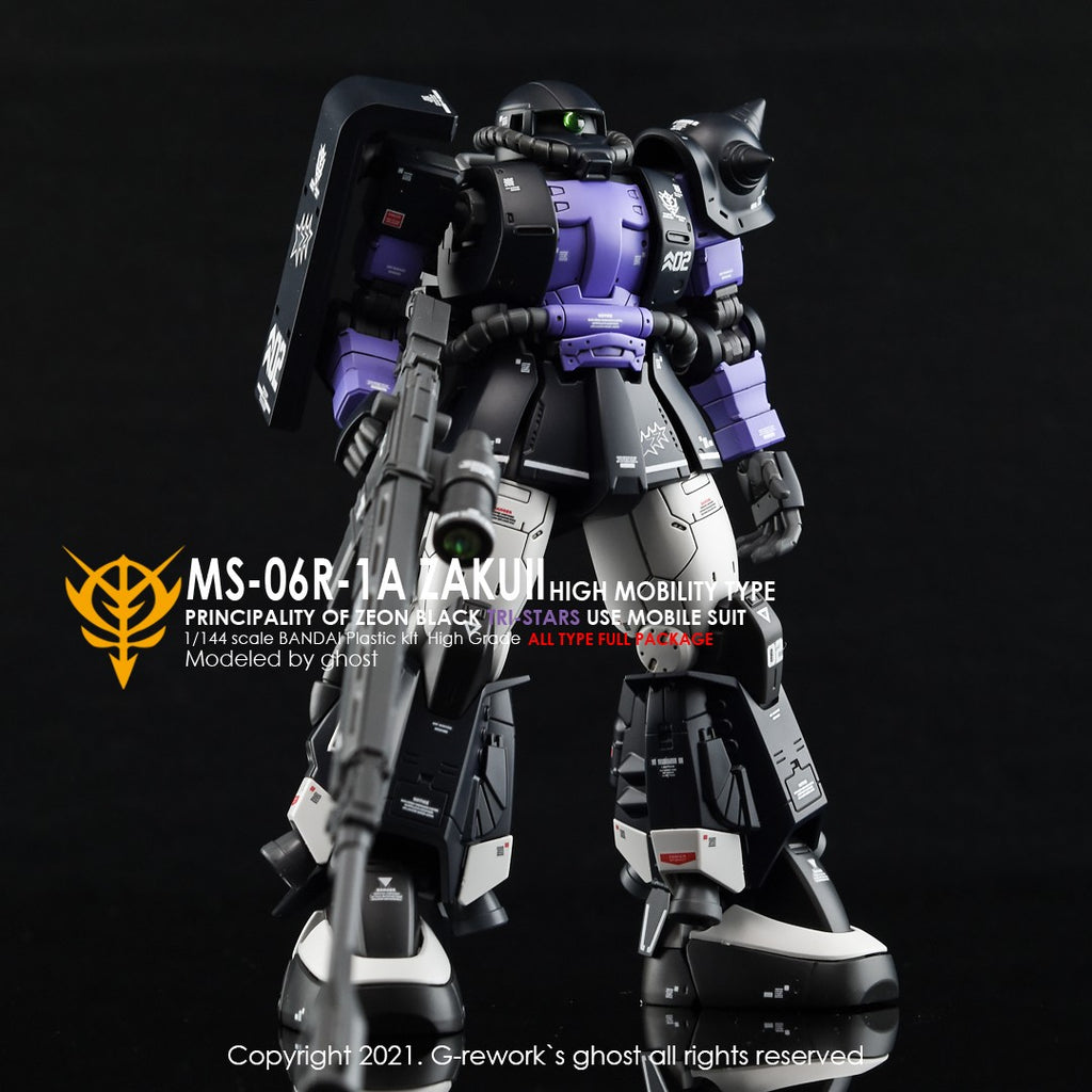 G-Rework Decals - [HG] Origin MS-06R-1A Zaku II (Black Tri-Stars Full Set) CD-H152 G-Rework 7.99 OEShop