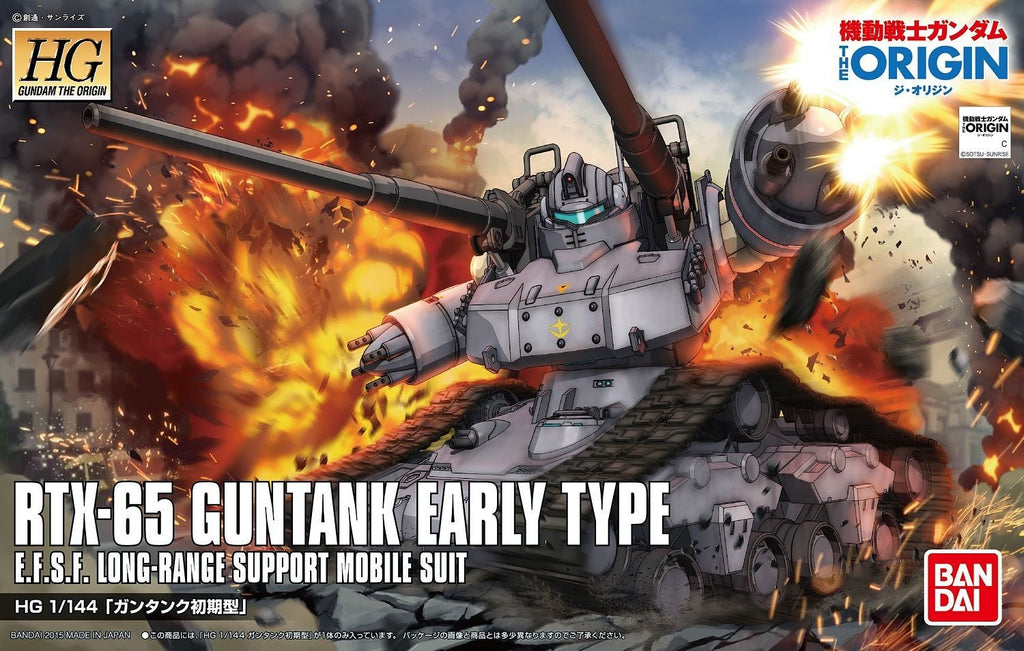 1/144 HGGTO 002 Gundam Origin RTX-65 Guntank Early Type Bandai 24.99 OEShop