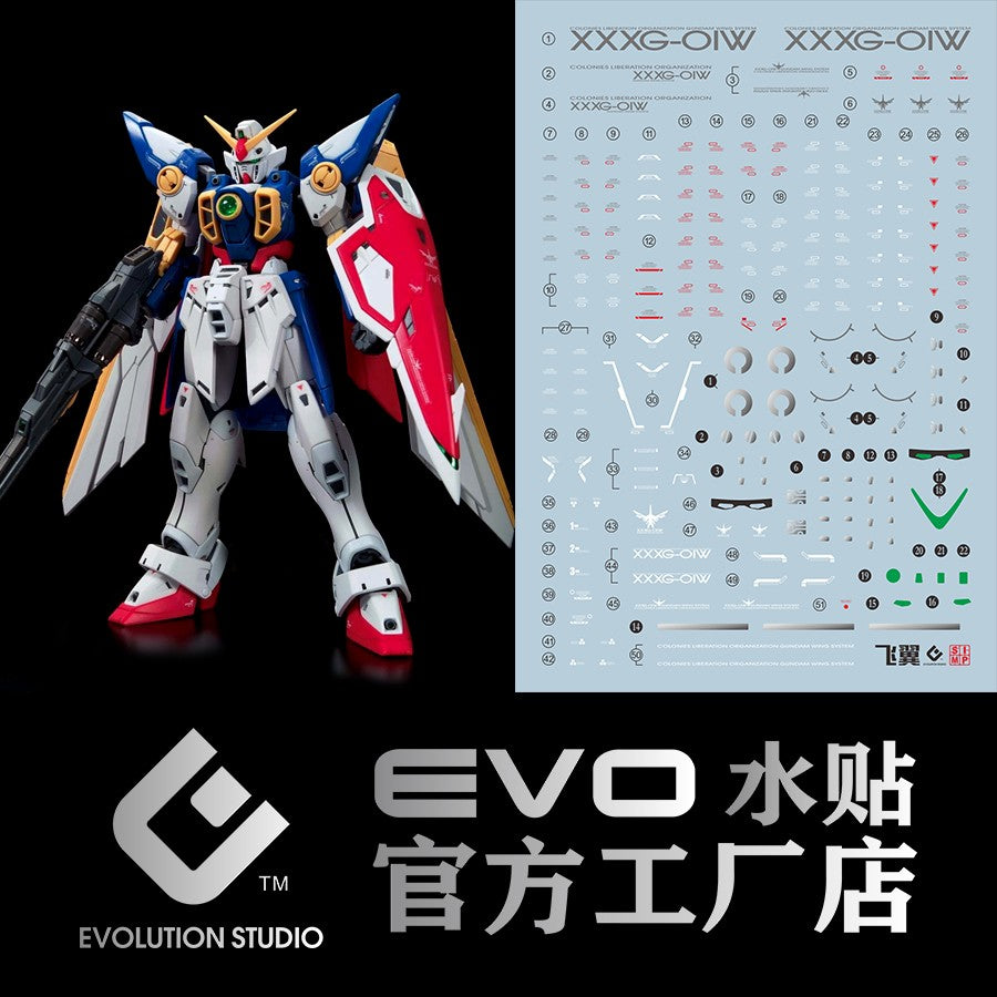 EVO - RG Wing Gundam TV E-RG35 Evolution Studio Decals Evolution Studio 3.59 OEShop