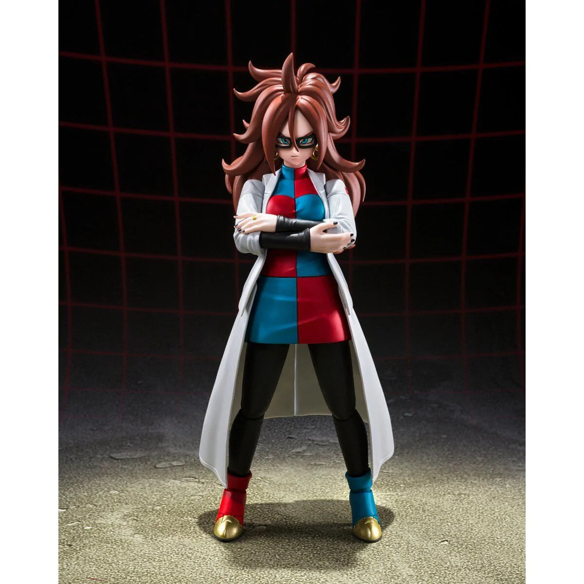 Bandai Tamashii Nations S.H. Figuarts Dragon Ball FighterZ Android 21 Lab Coat Ver Action Figure