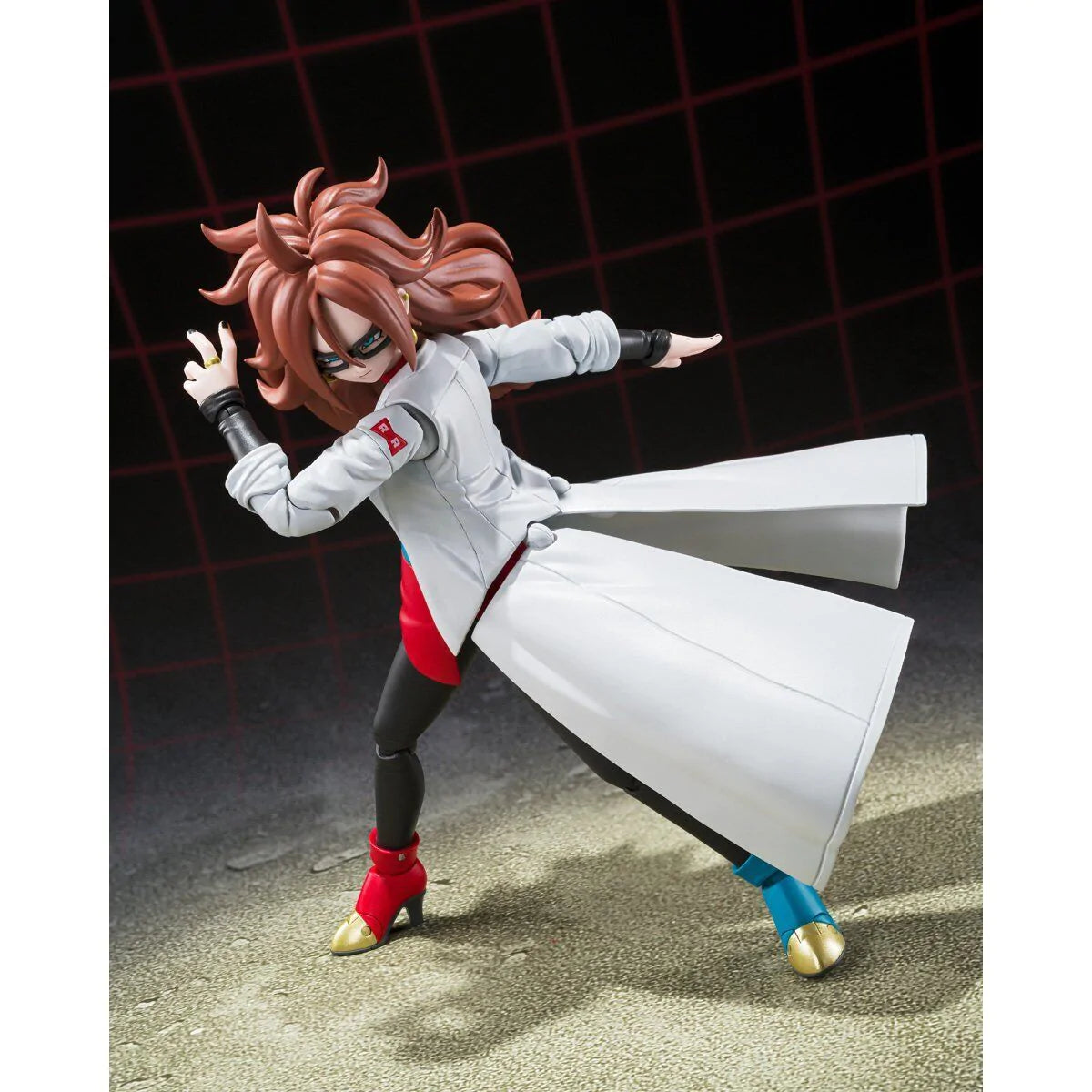 Bandai Tamashii Nations S.H. Figuarts Dragon Ball FighterZ Android 21 Lab Coat Ver Action Figure