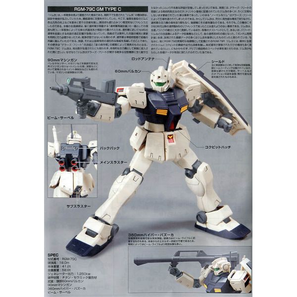1/144 HGUC 113 RGM-79C GM Type C