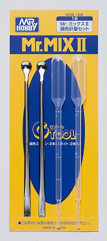 Gsi Creos Mr Hobby Gt28 Mr Mix Ii Pipette And Stirring Stick - Oeshop