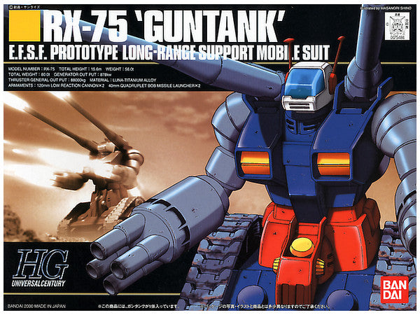 1/144 HGUC 007 RX-75 Guntank