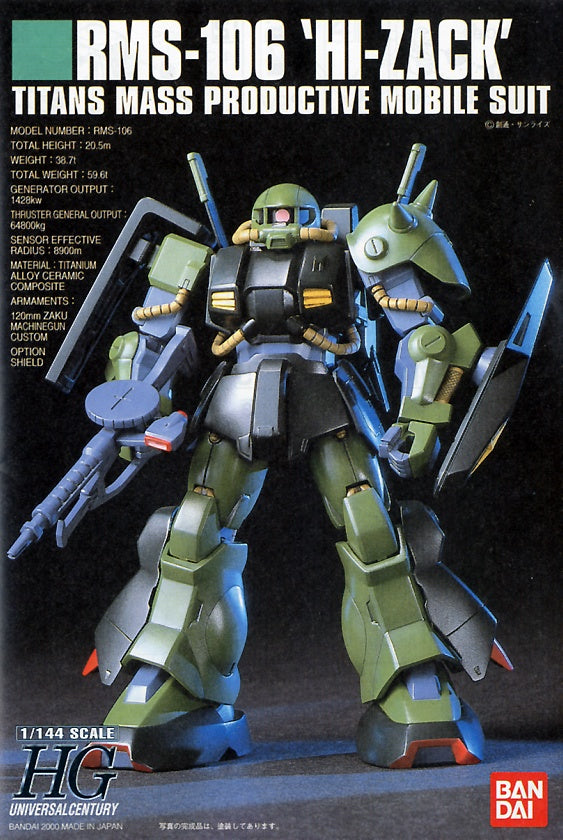 1/144 HGUC 012 RMS-106 Hi-Zack