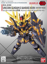 SD Gundam EX Standard 015 Unicorn Gundam 02 Banshee Norn RX-0[N] Destroy Mode