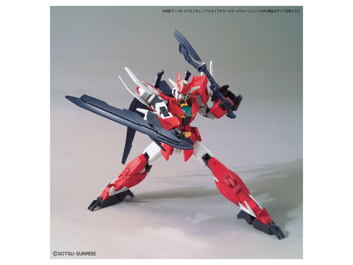 1/144 HGBD:R 008 Core Gundam  [Real Type Color] & Marsfour Unit