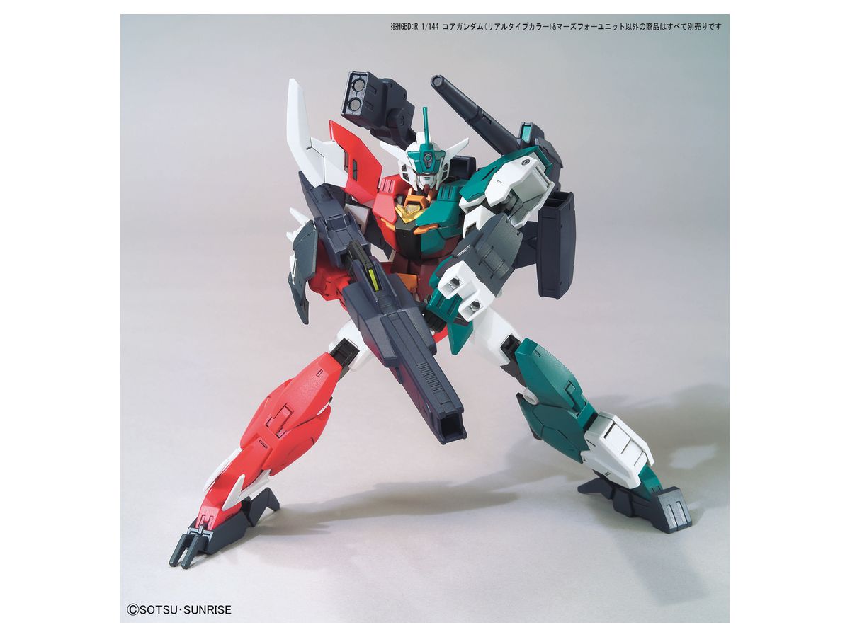 1/144 HGBD:R 008 Core Gundam  [Real Type Color] & Marsfour Unit