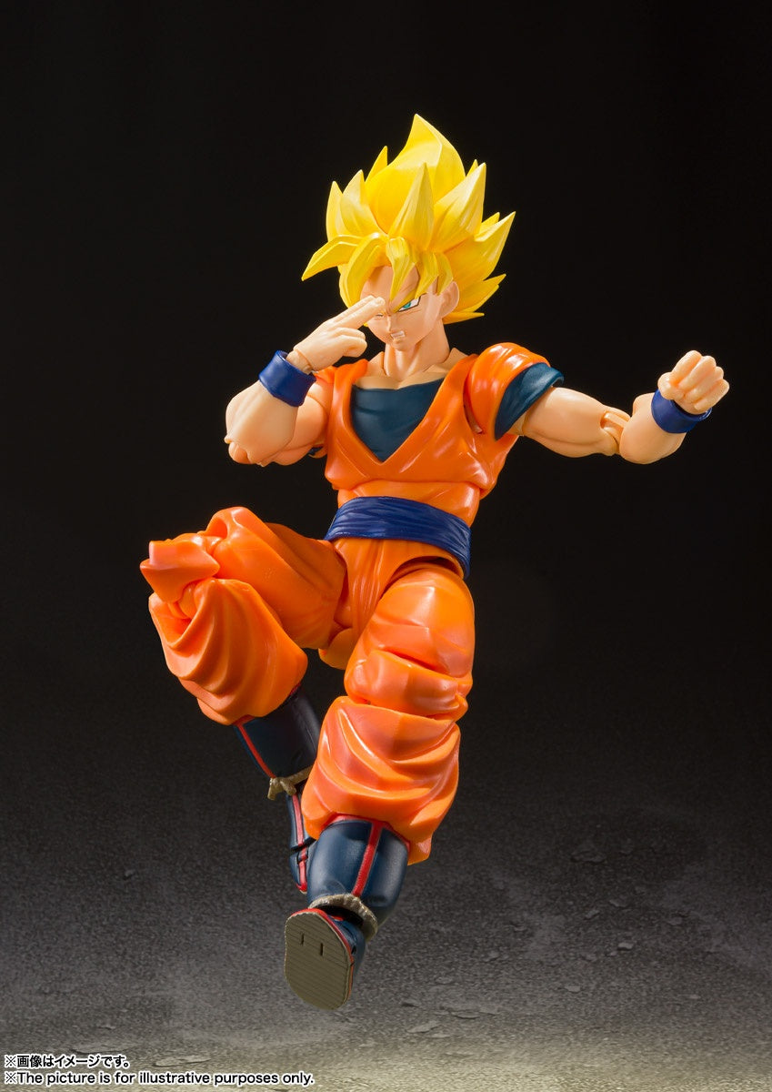 S.H.FIGUARTS DRAGON BALL SUPER GOKU GOD BLUE SSJ 2.0