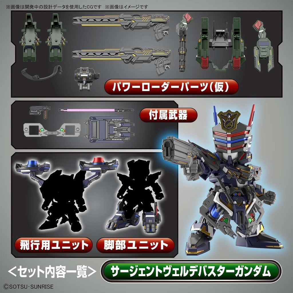 SDW HEROES Sergeant Verde Buster Gundam DX Set Bandai 21.29 OEShop